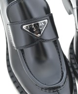 PRADA（プラダ）ドレスシューズ/ローファー 黒 サイズ:EU37 1/2(24cm位) レディース/2200717380107