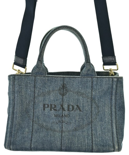 PRADA（プラダ）トートバッグ 青 サイズ:- レディース/2200718710316