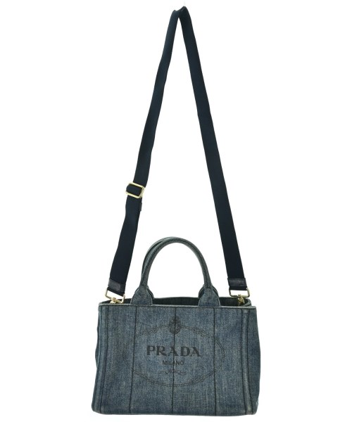 PRADA（プラダ）トートバッグ 青 サイズ:- レディース/2200718710316