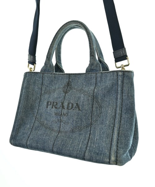 PRADA（プラダ）トートバッグ 青 サイズ:- レディース/2200718710316