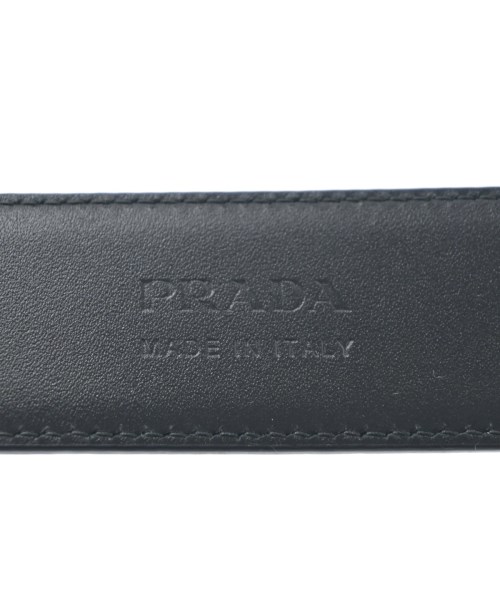 PRADA（プラダ）ベルト 黒 サイズ:- レディース/2200646337203