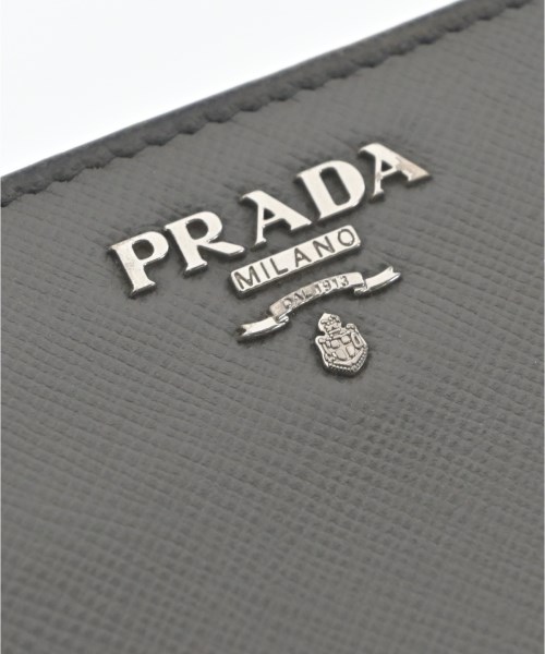 PRADA（プラダ）財布・コインケース グレー サイズ:- レディース/2200642396037