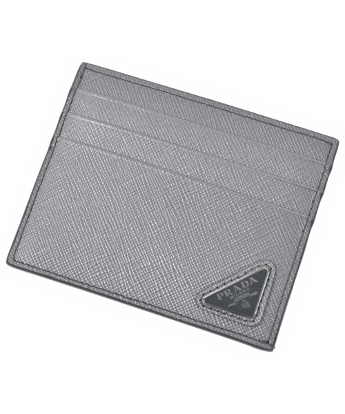 PRADA（プラダ）カードケース シルバー サイズ:- レディース/2200647078013