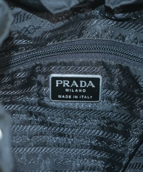 PRADA（プラダ）バックパック・リュック 黒 サイズ:- レディース/2200647208038