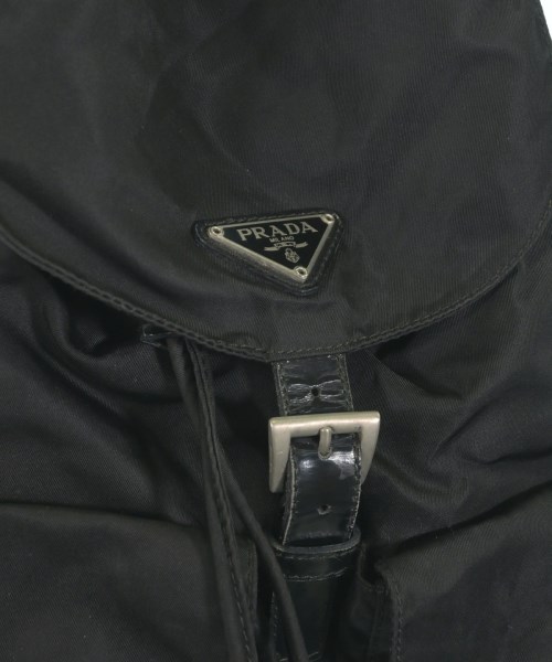 PRADA（プラダ）バックパック・リュック 黒 サイズ:- レディース/2200647208038