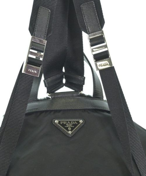 PRADA（プラダ）バックパック・リュック 黒 サイズ:- レディース/2200649732043