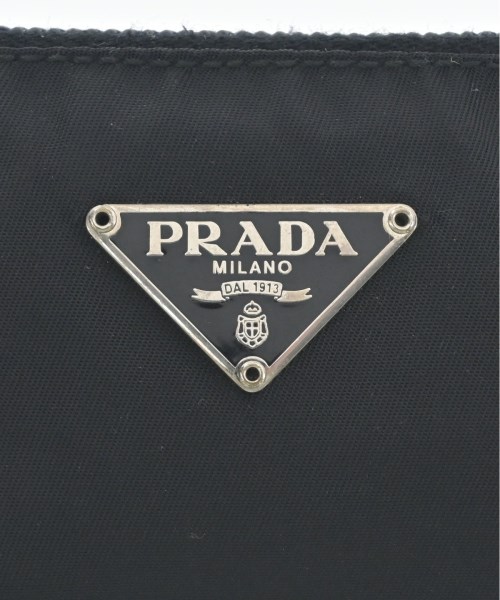 PRADA（プラダ）ポーチ 黒 サイズ:- レディース/2200634064340