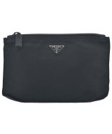 PRADA（プラダ）ポーチ 黒 サイズ:- レディース/2200634064357