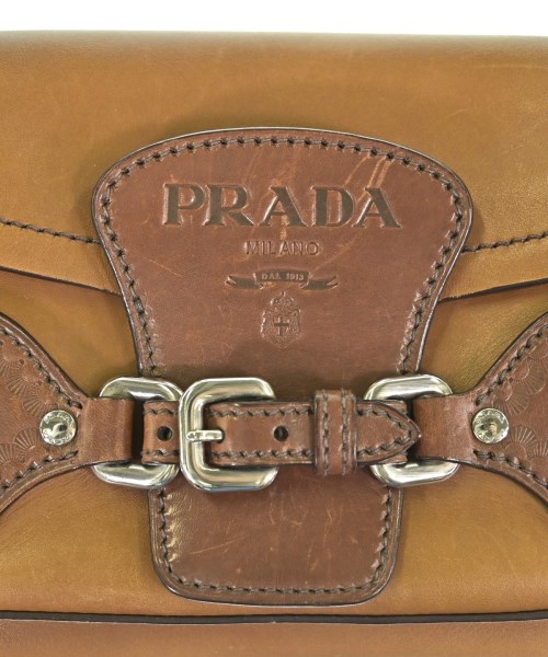 PRADA（プラダ）ショルダーバッグ 茶 サイズ:- レディース/2200641623080