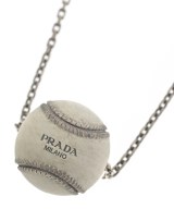PRADA（プラダ）ネックレス 白 サイズ:- レディース/2200651954020