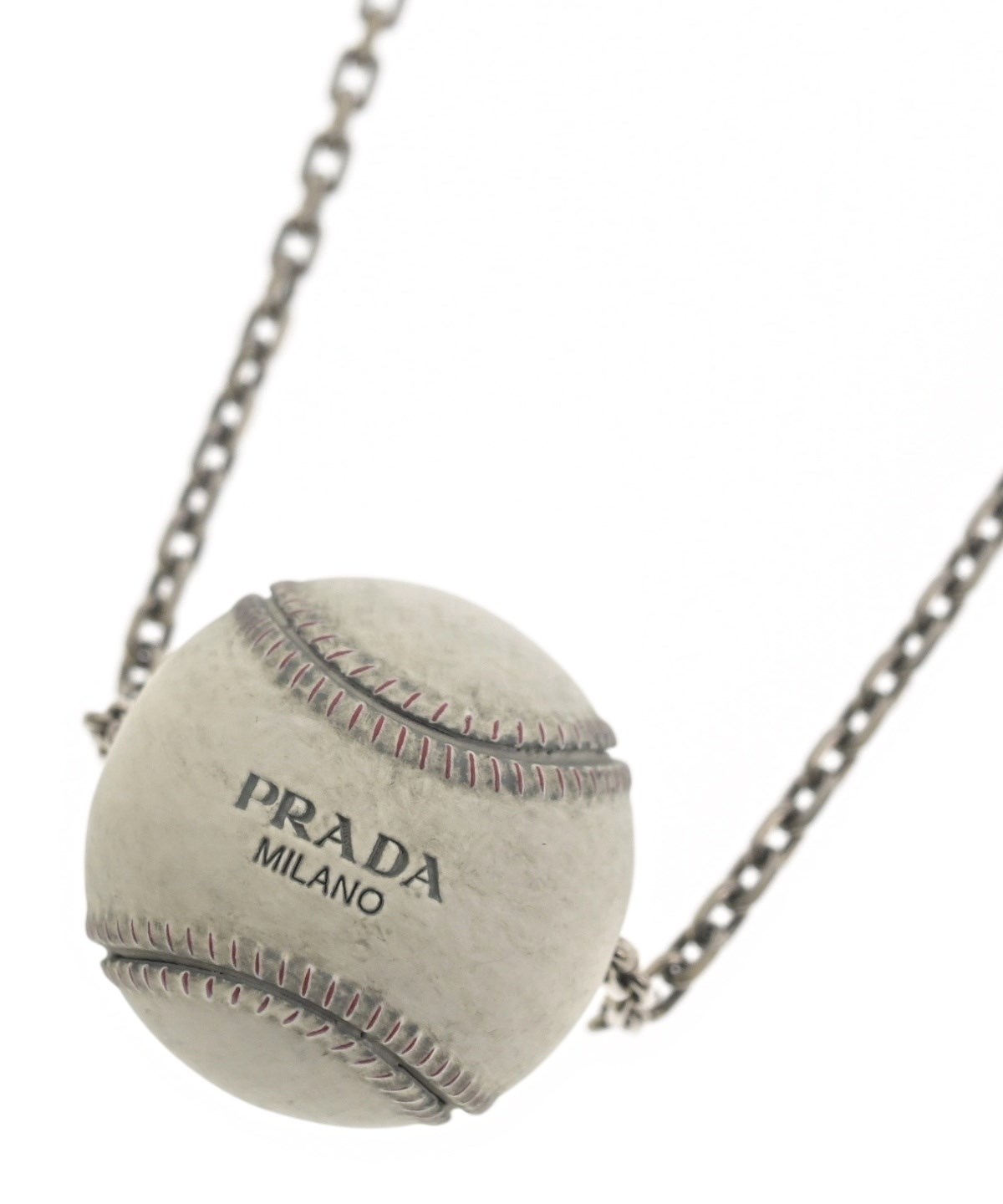 プラダネックレス PRADA（プラダ）ネックレス 白 サイズ:- レディース/2200651954020
