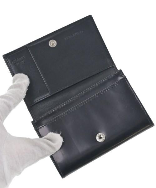 PRADA（プラダ）カードケース 黒 サイズ:- レディース/2200652070064