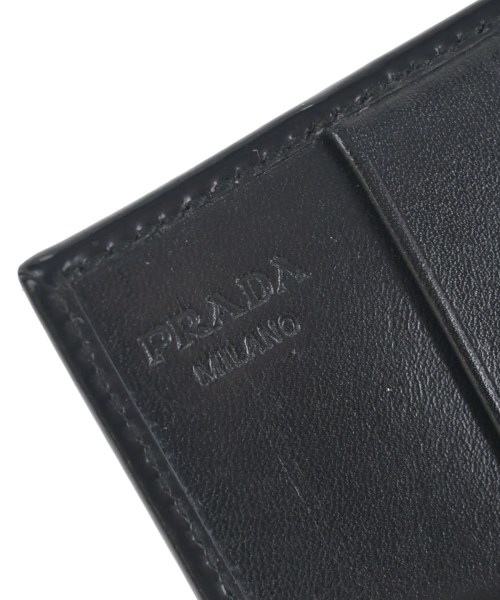 PRADA（プラダ）カードケース 黒 サイズ:- レディース/2200652070064