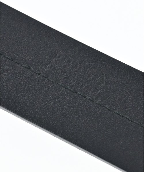 PRADA（プラダ）ベルト 黒 サイズ:30 レディース/2200652070071