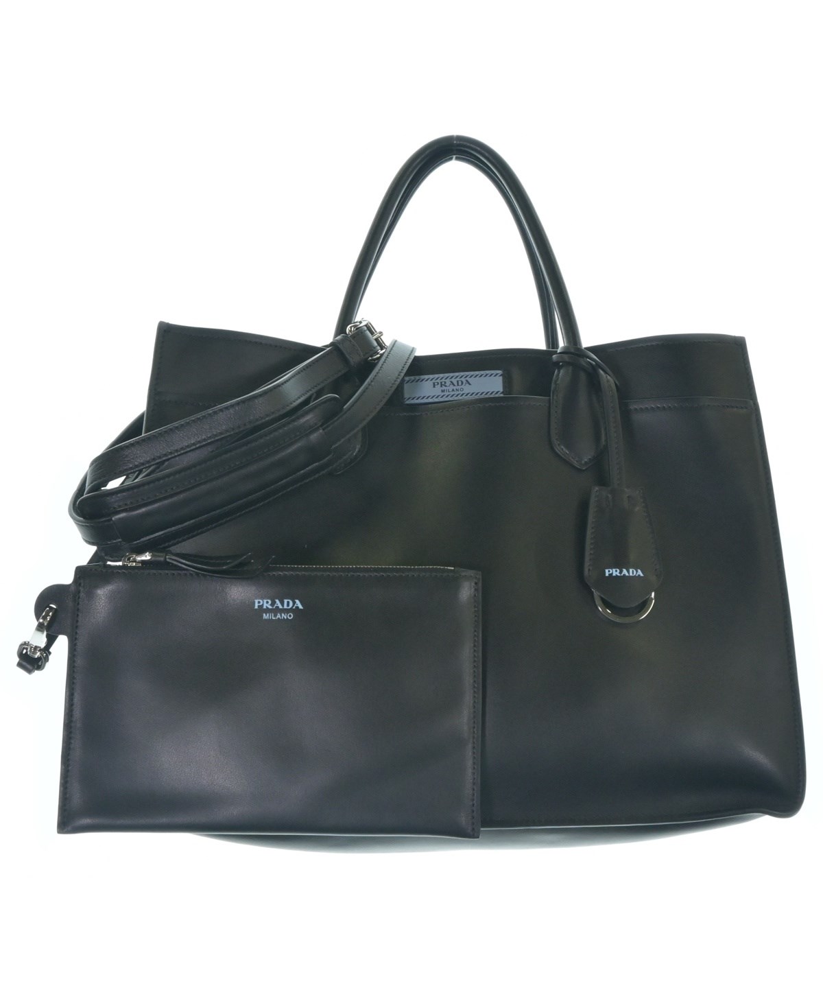 PRADA（プラダ）トートバッグ 黒 サイズ:- レディース/2200702454134