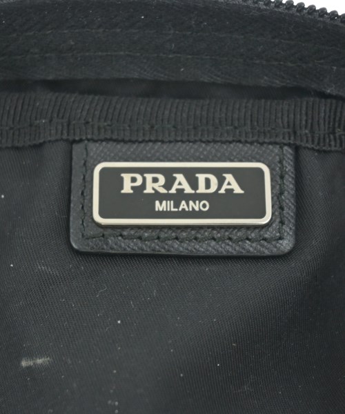 PRADA（プラダ）ポーチ 黒 サイズ:- レディース/2200701250195