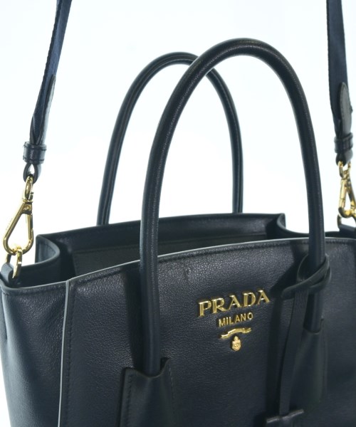 PRADA（プラダ）ハンドバッグ 紺 サイズ:- レディース/2200704511453