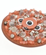 PRADA（プラダ）ブローチ・コサージュ オレンジ サイズ:- レディース/2200704840058