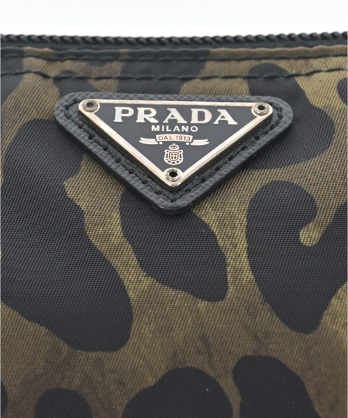 PRADA（プラダ）ポーチ カーキ サイズ:- レディース/2200705078047