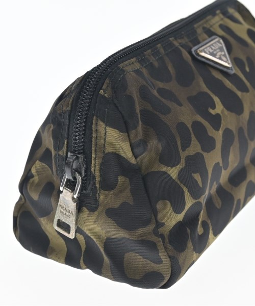 PRADA（プラダ）ポーチ カーキ サイズ:- レディース/2200705078047