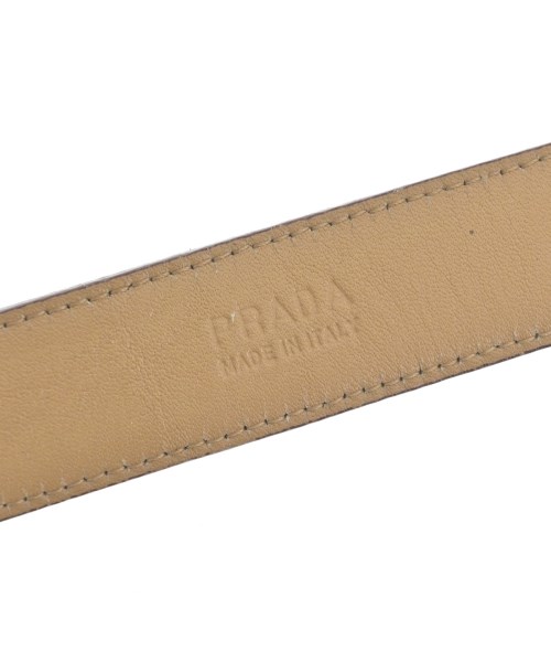 PRADA（プラダ）ベルト 白 サイズ:80 レディース/2200704687844