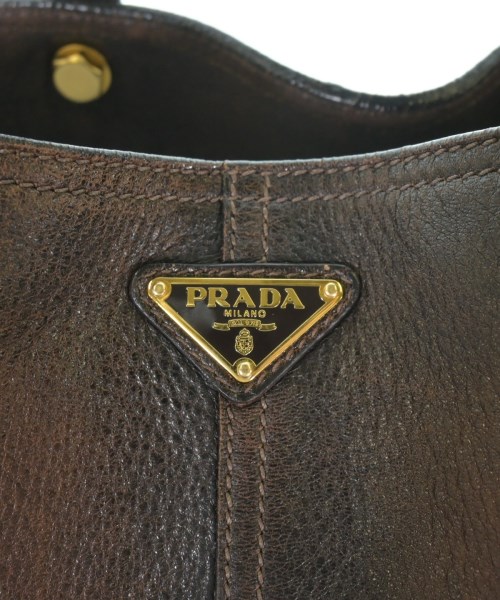 PRADA（プラダ）トートバッグ 茶 サイズ:- レディース/2200706239218