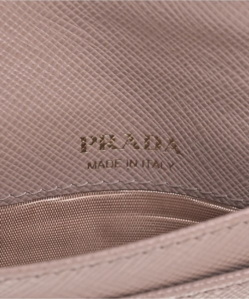 PRADA（プラダ）カードケース ベージュ サイズ:- レディース/2200706780024