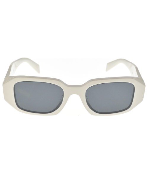 PRADA（プラダ）サングラス 白 サイズ:- レディース/2200708304075