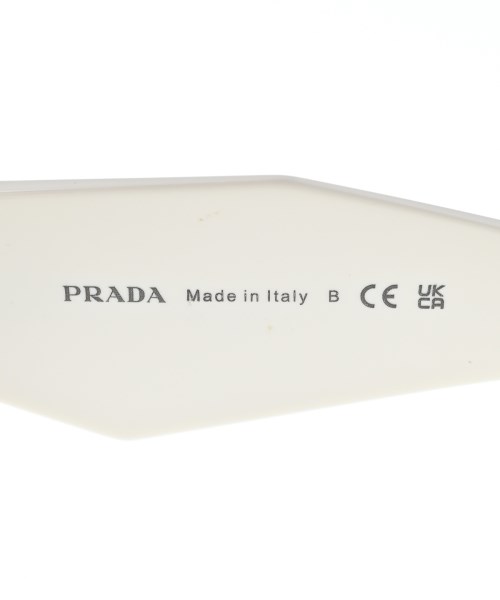 PRADA（プラダ）サングラス 白 サイズ:- レディース/2200708304075