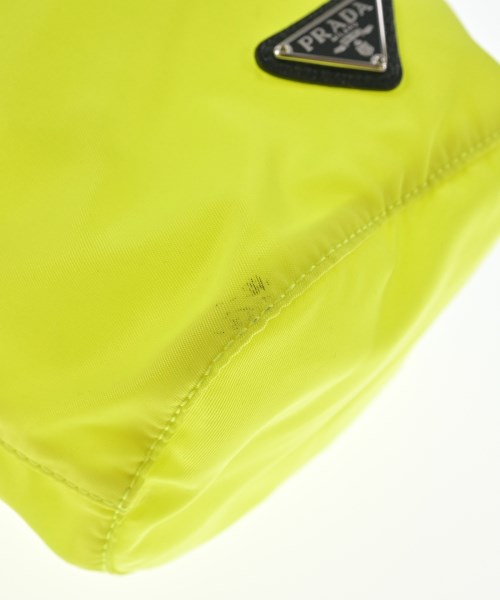 PRADA（プラダ）ポーチ 黄 サイズ:- レディース/2200706870718