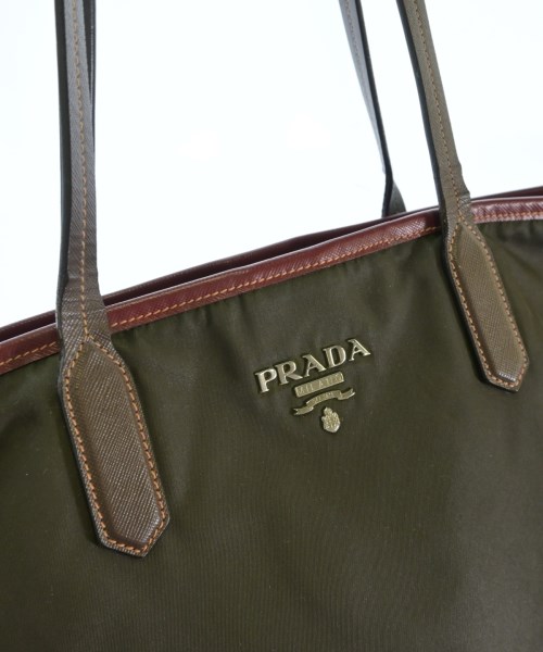 PRADA（プラダ）トートバッグ カーキ サイズ:- レディース/2200709102205