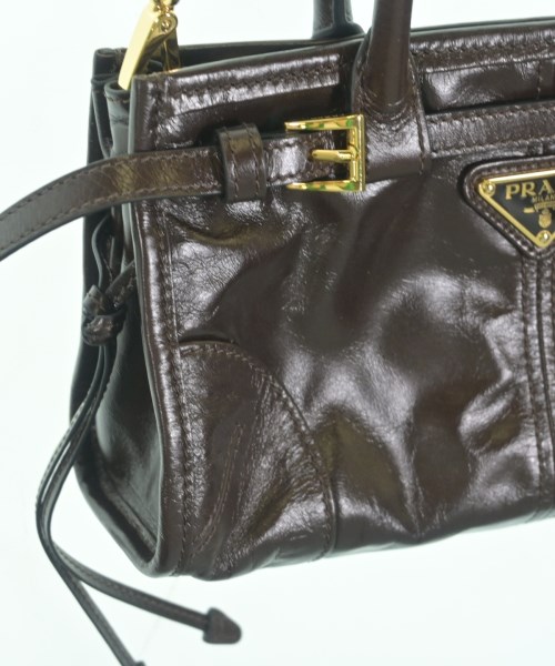 PRADA（プラダ）ハンドバッグ 茶 サイズ:- レディース/2200709606031