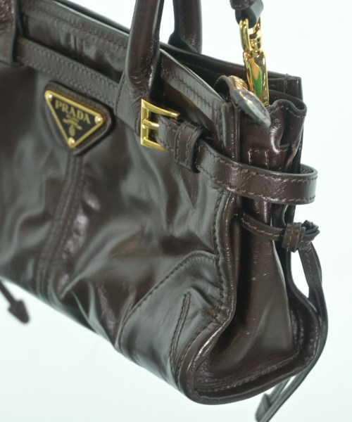 PRADA（プラダ）ハンドバッグ 茶 サイズ:- レディース/2200709606031