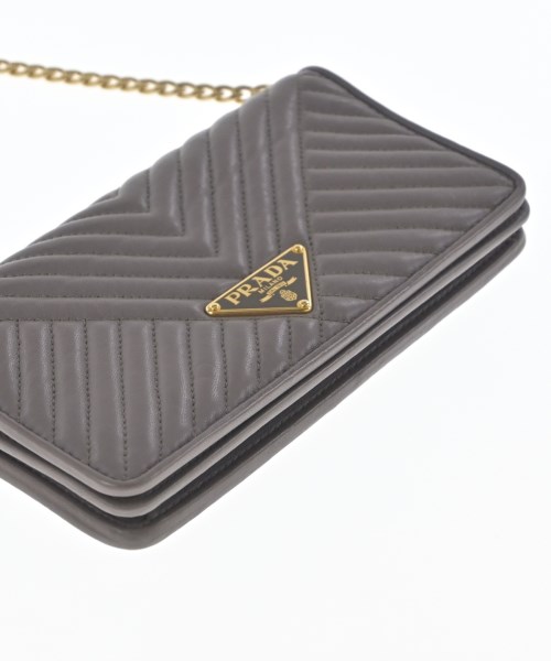 PRADA（プラダ）財布・コインケース グレー サイズ:- レディース/2200709607014