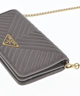 PRADA（プラダ）財布・コインケース グレー サイズ:- レディース/2200709607014