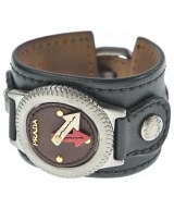 PRADA（プラダ）ブレスレット・バングル 黒 サイズ:- レディース/2200662985082
