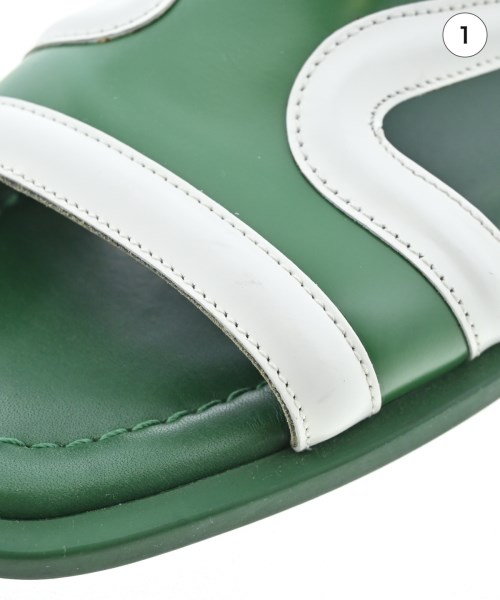 PRADA（プラダ）サンダル 緑 サイズ:5(25cm位) メンズ/2200663435036