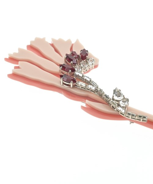 PRADA（プラダ）ブローチ・コサージュ ピンク サイズ:- レディース/2200663435104