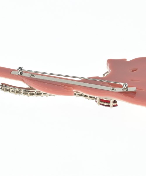 PRADA（プラダ）ブローチ・コサージュ ピンク サイズ:- レディース/2200663435104