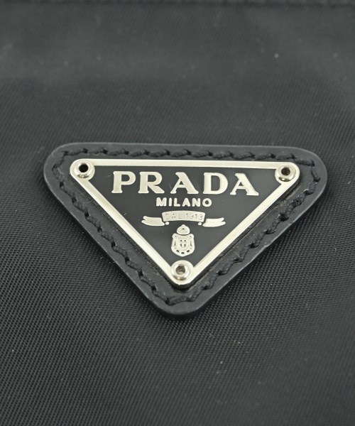 PRADA（プラダ）ポーチ 黒 サイズ:- レディース/2200664992552