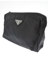 PRADA（プラダ）ポーチ 黒 サイズ:- レディース/2200664992552