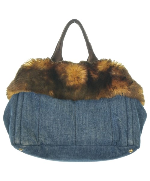 PRADA（プラダ）トートバッグ 紺 サイズ:- レディース/2200665281013