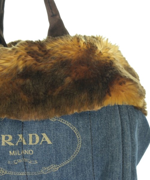 PRADA（プラダ）トートバッグ 紺 サイズ:- レディース/2200665281013
