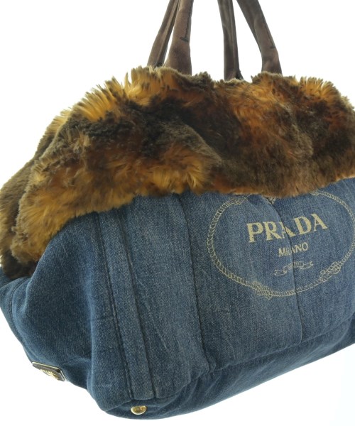 PRADA（プラダ）トートバッグ 紺 サイズ:- レディース/2200665281013
