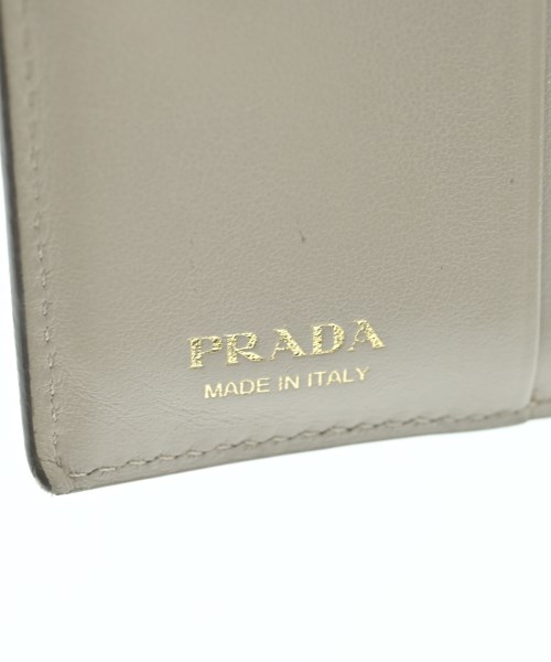 PRADA（プラダ）財布・コインケース ベージュ サイズ:- レディース/2200663747122