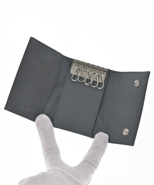 PRADA（プラダ）キーケース・キーホルダー 黒 サイズ:- レディース/2200668400695