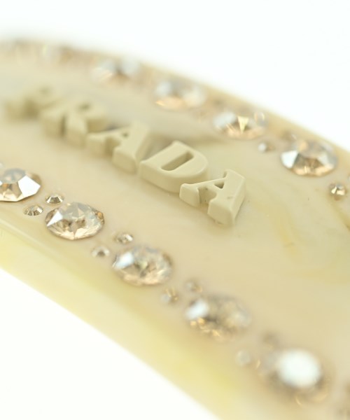 PRADA（プラダ）ヘアアクセサリー ベージュ サイズ:- レディース/2200669181036