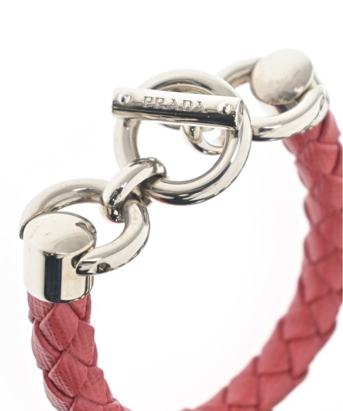 PRADA（プラダ）ブレスレット・バングル 赤 サイズ:- レディース/2200669225020