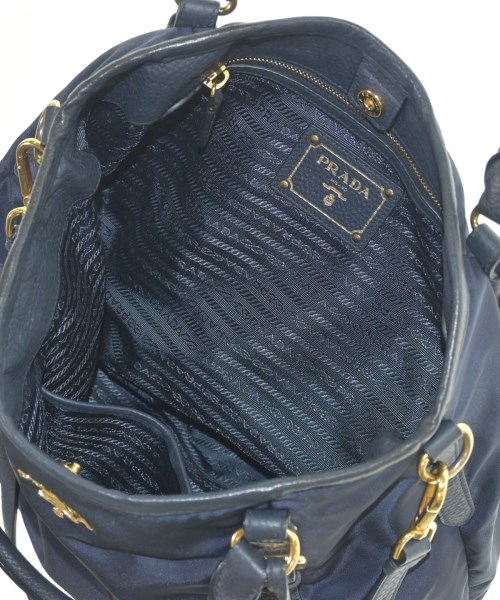 PRADA（プラダ）ハンドバッグ 紺 サイズ:- レディース/2200669730395