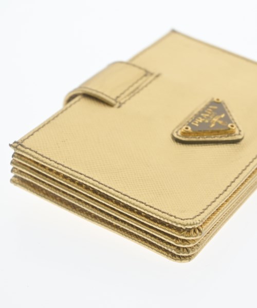 PRADA（プラダ）カードケース ゴールド サイズ:- レディース/2200670724086